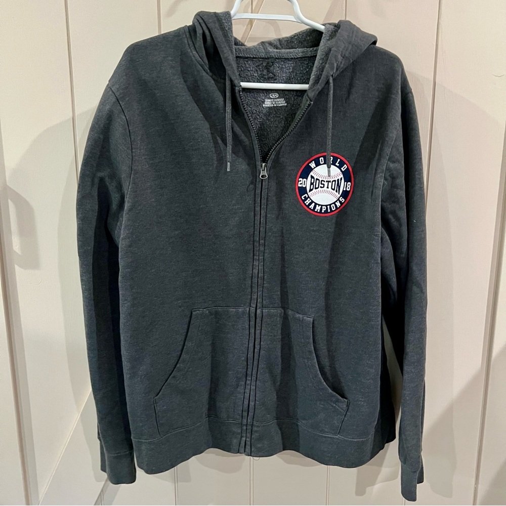 Boston Red Sox 2018 World Series zip up sweatshirt